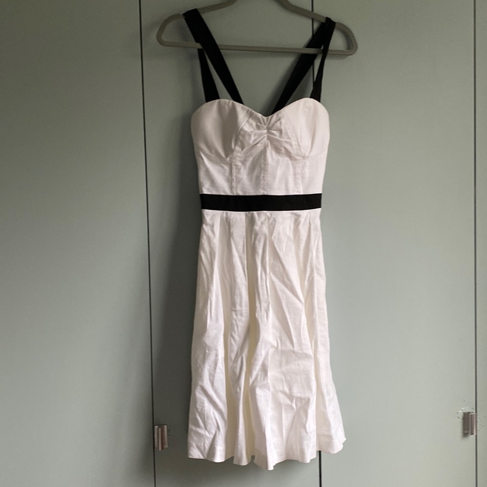 Black and white dress